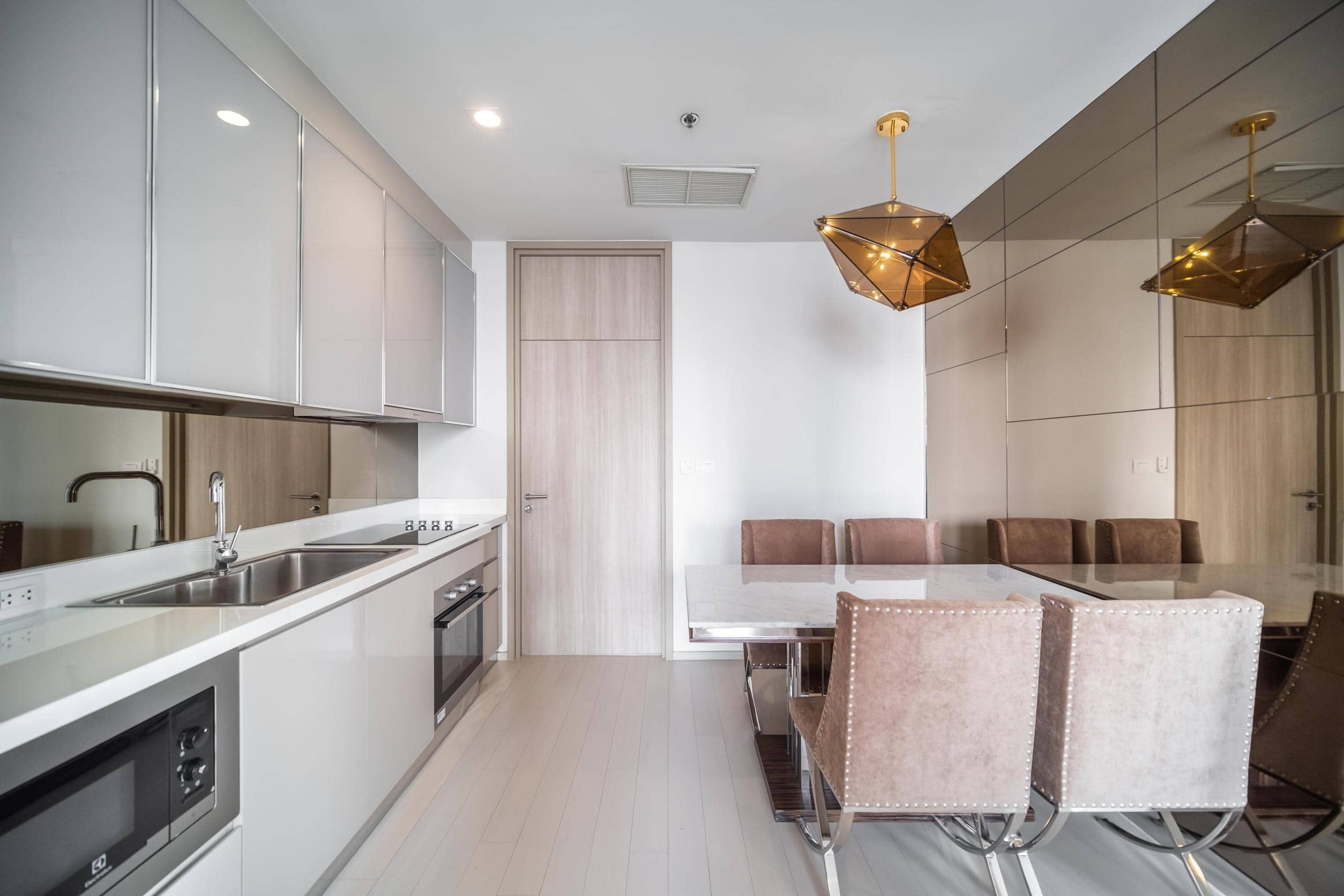 Noble Ploenchit, kitchen published with the listing