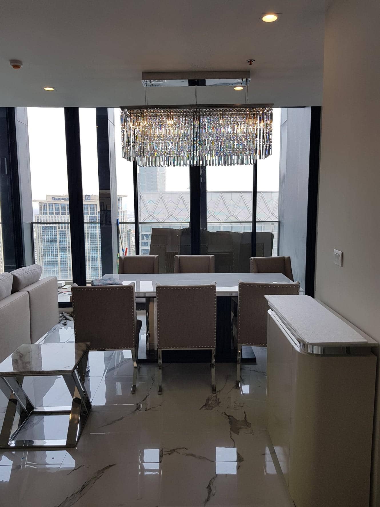 Noble Ploenchit, living room published with the listing