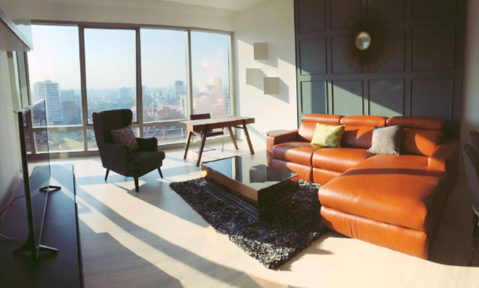 185 Rajadamri, living room published with the listing