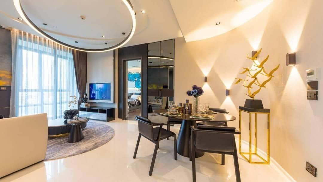 The Bangkok Thonglor, living room published with the listing