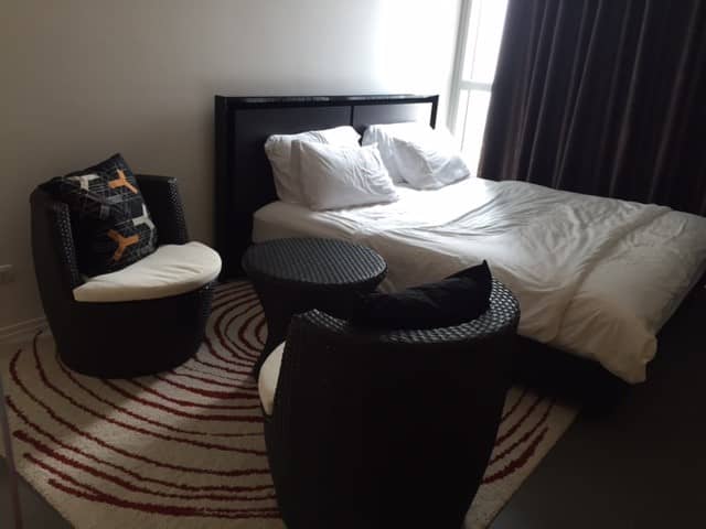 The River Condominium, bedroom published on the PropertyScout card