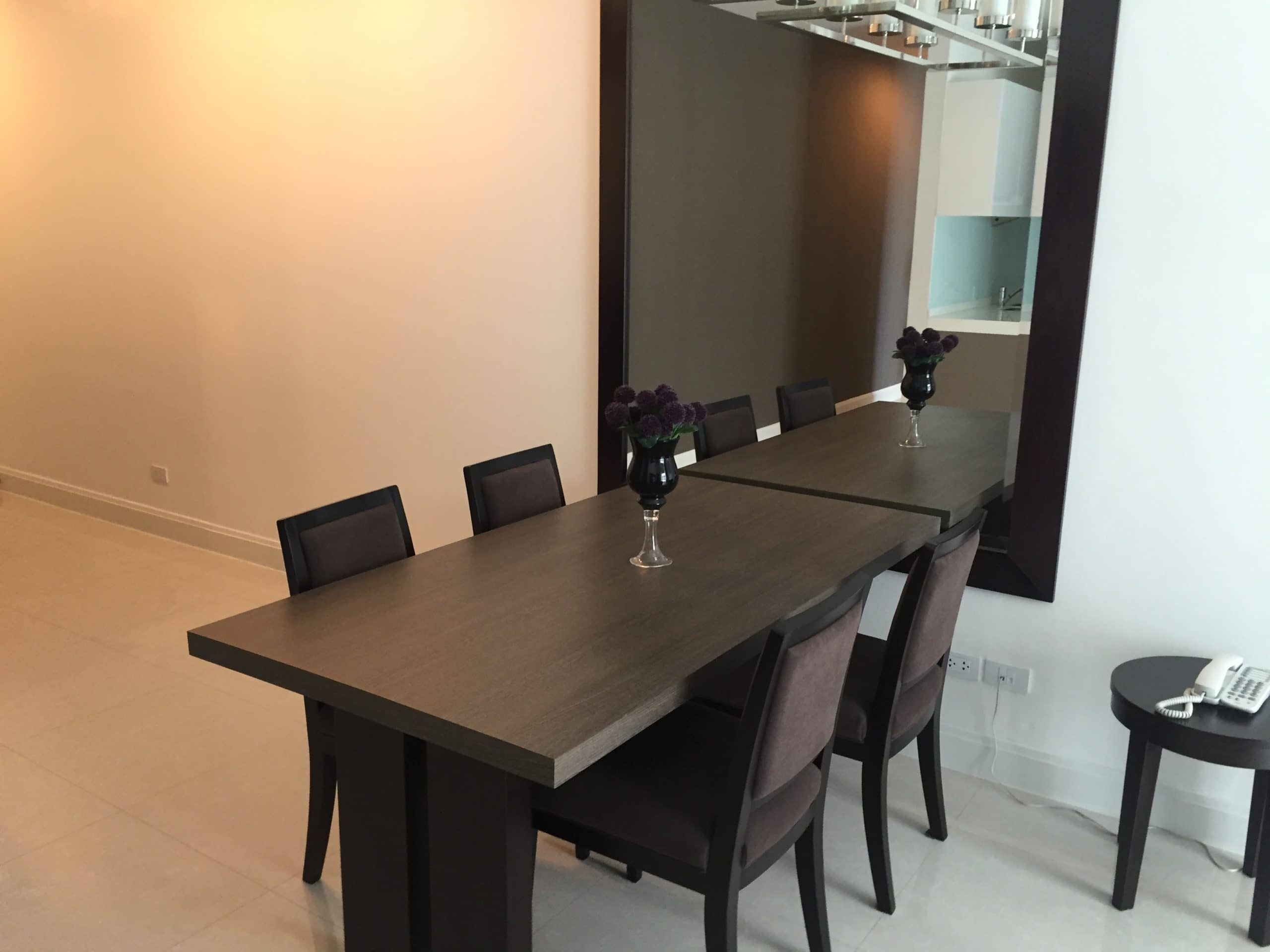 Q Langsuan, living room published with the listing