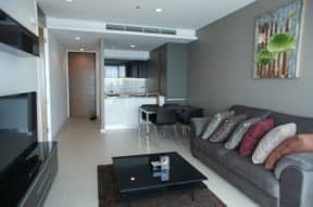 The River Condominium, living room published on the PropertyScout card