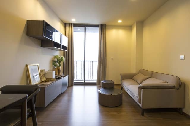 The Line Sukhumvit 71, living room published on the PropertyScout card