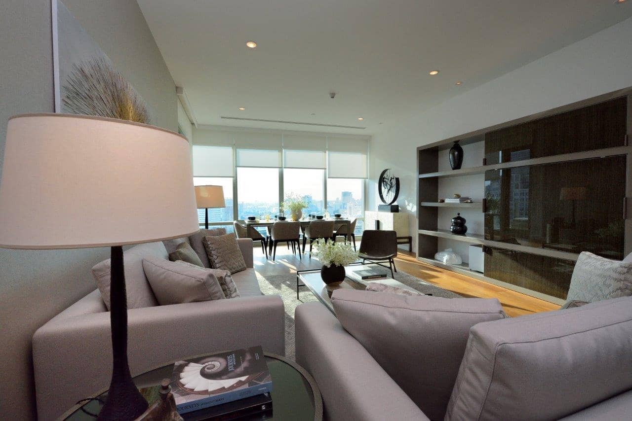 185 Rajadamri, living room published with the listing