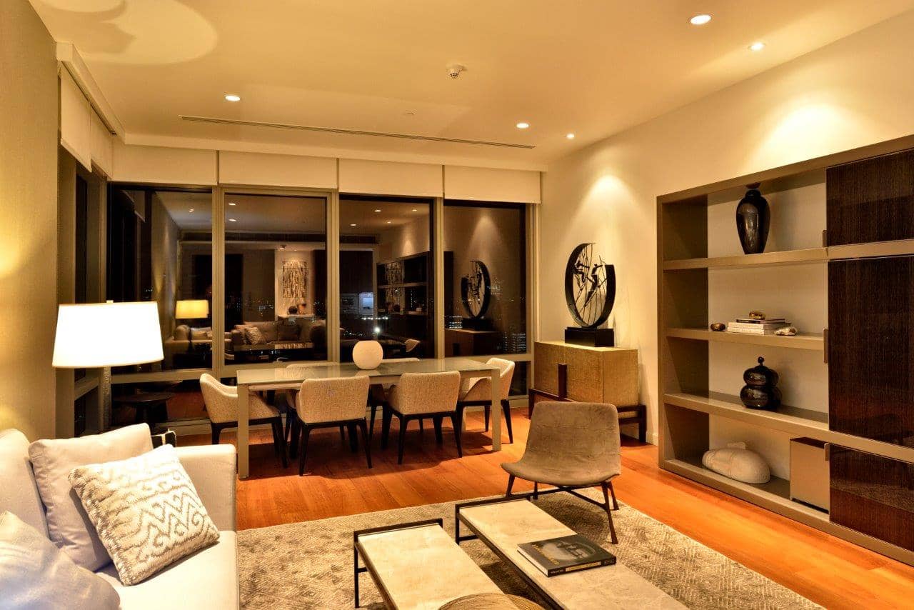 185 Rajadamri, living room published with the listing