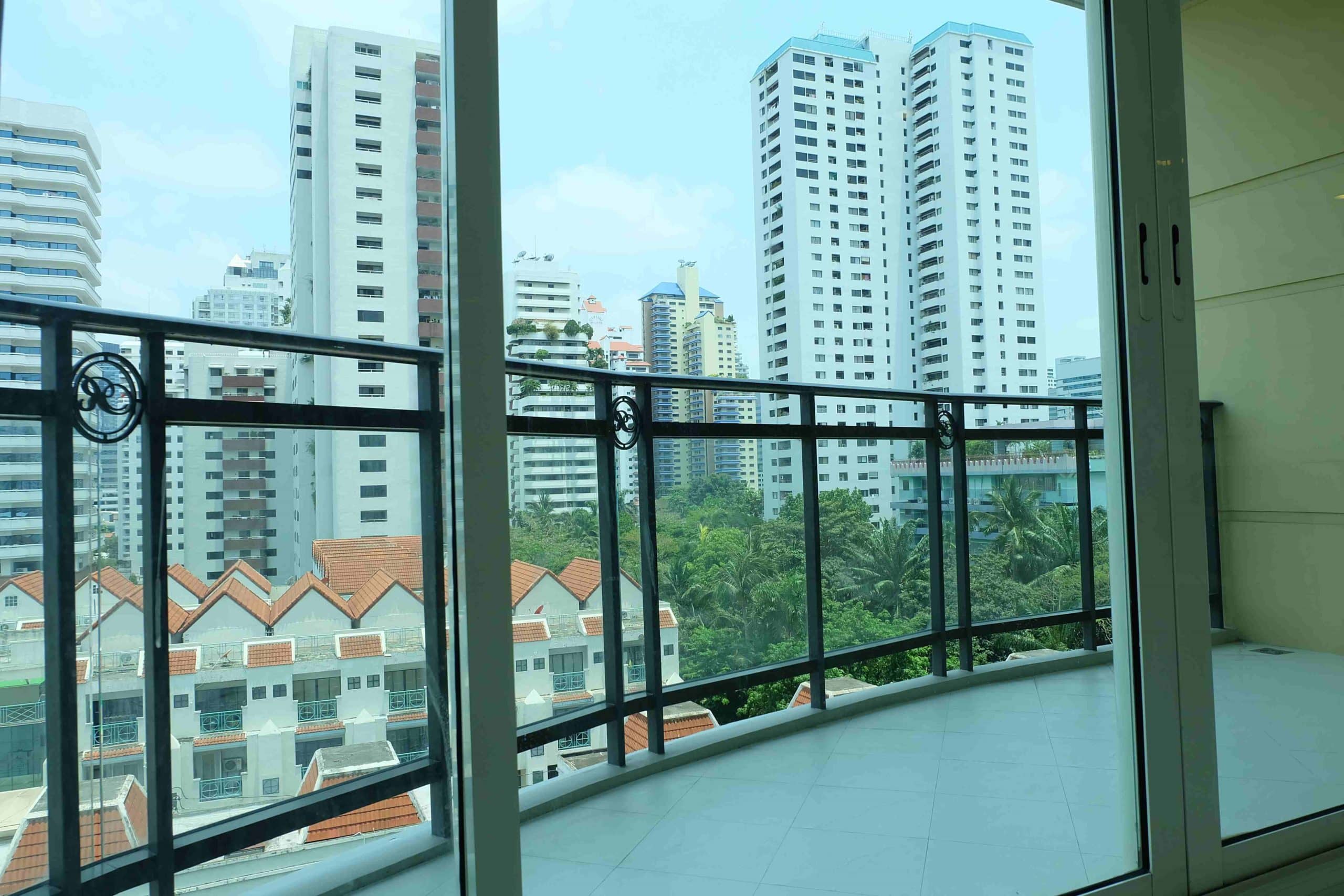 Royce Private Residences, balcony published with the listing