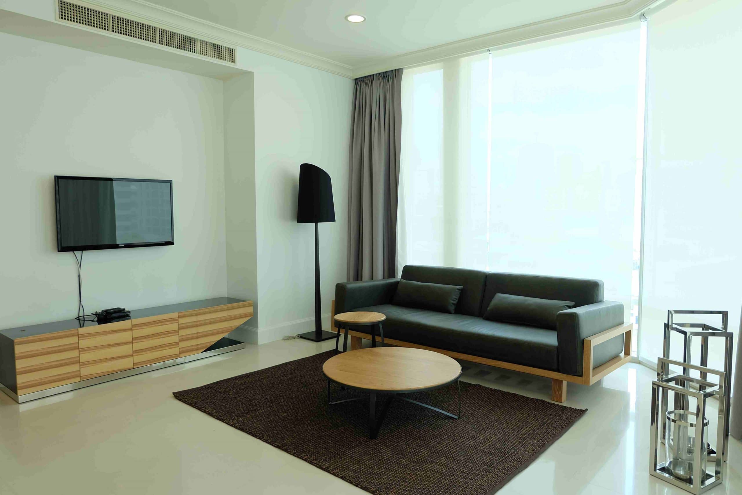 Royce Private Residences, living room published with the listing