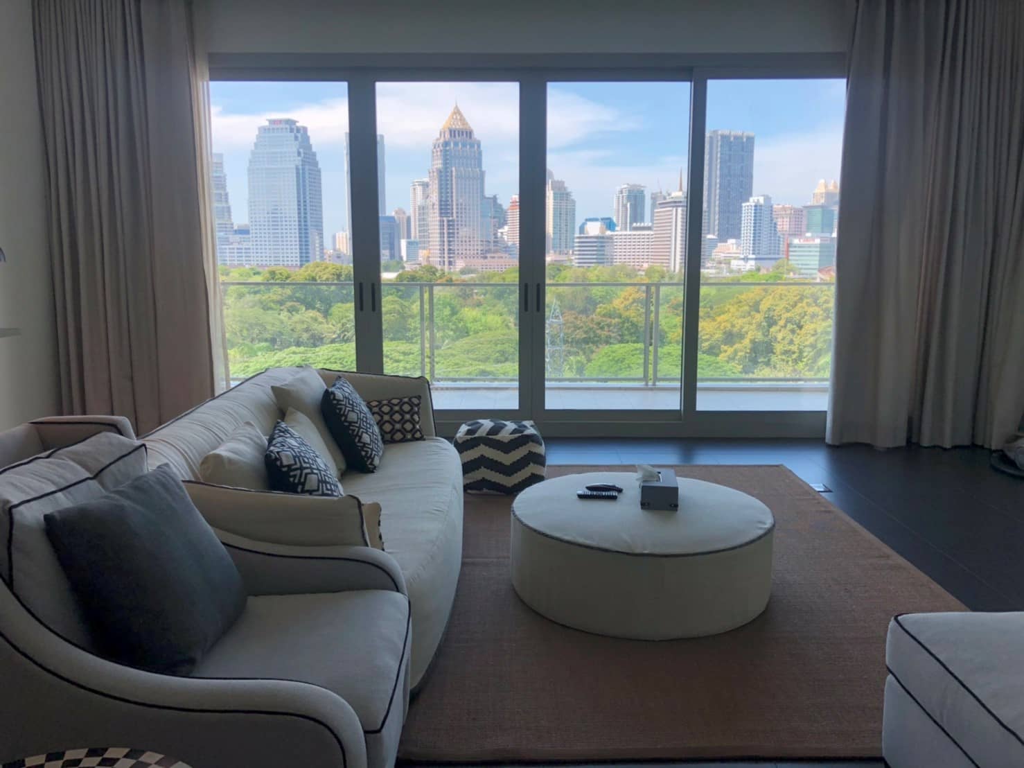 185 Rajadamri, living room published with the listing