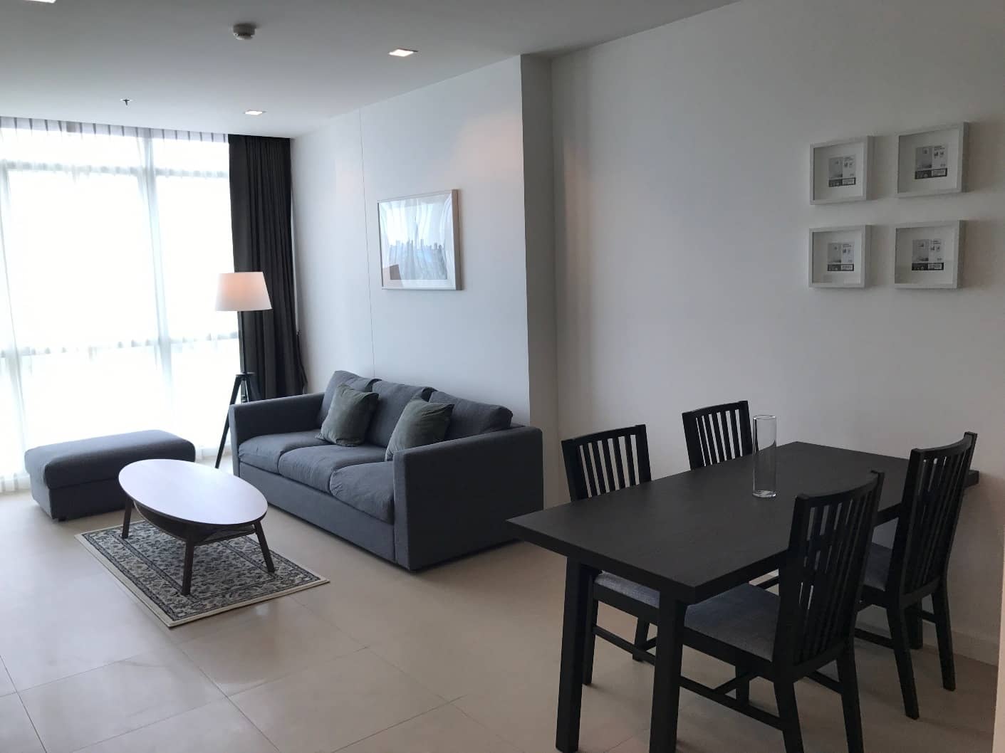 The River Condominium, living room published on the PropertyScout card
