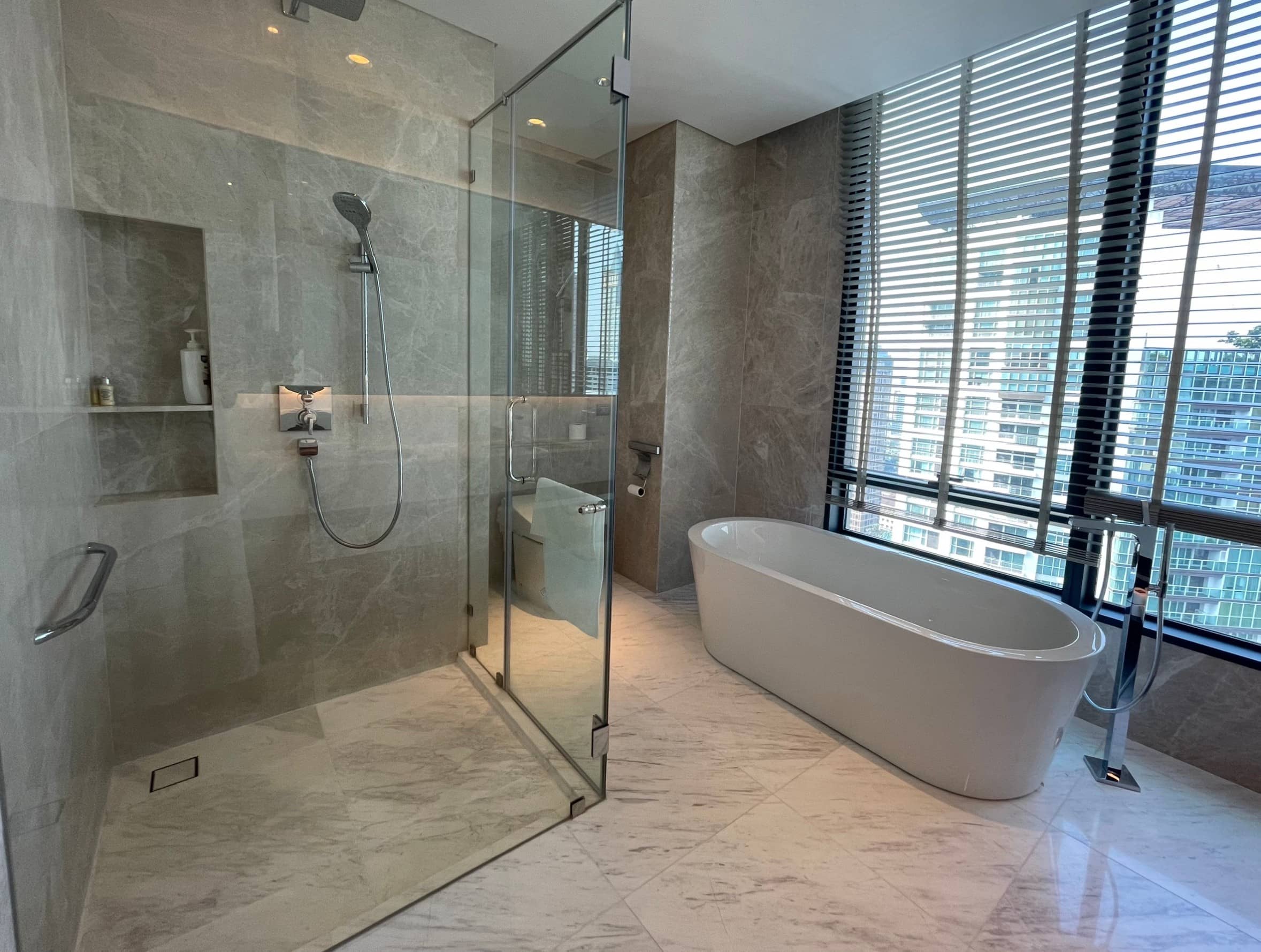 Sindhorn Residence, bathroom published with the listing