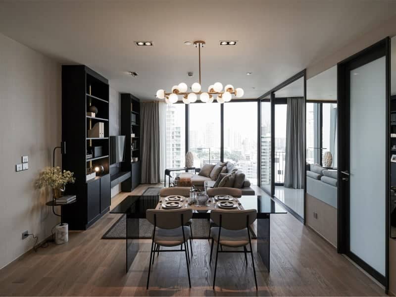 Beatniq Sukhumvit 32, living room published with the listing