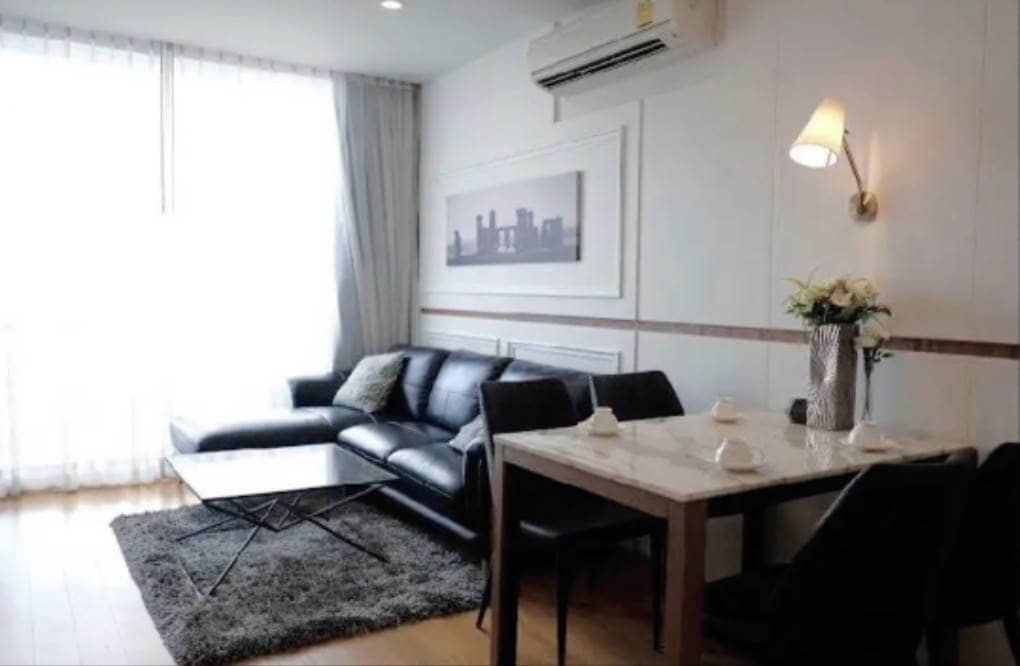 Noble Revo Silom, living room published on the PropertyScout card
