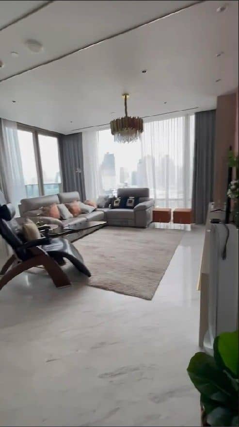 Four Seasons Private Residences Bangkok, living room published on the PropertyScout card