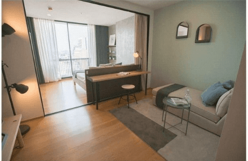 Noble Revo Silom, living room published on the PropertyScout card