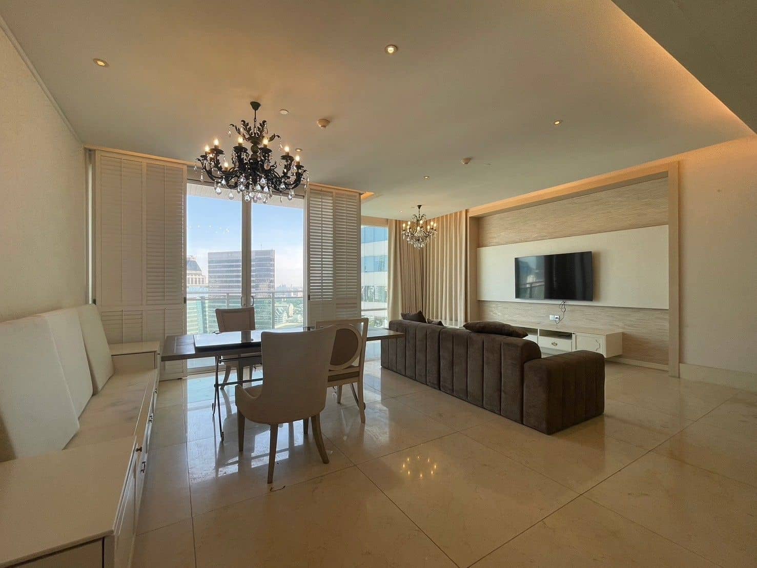 The Infinity, living room published on the PropertyScout card