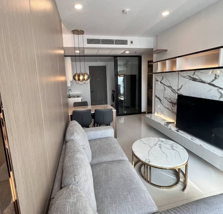 Supalai Premier Charoen Nakhon, living room published on the PropertyScout card