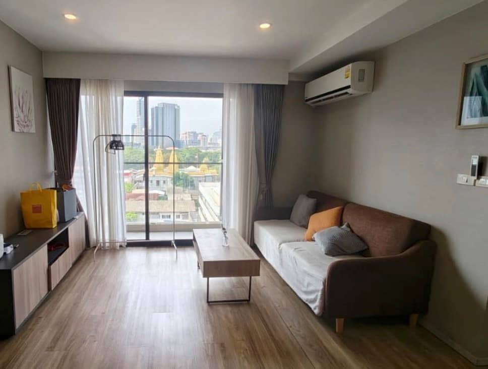 Blossom Condo @ Sathorn-Charoenrat, living room published on the PropertyScout card