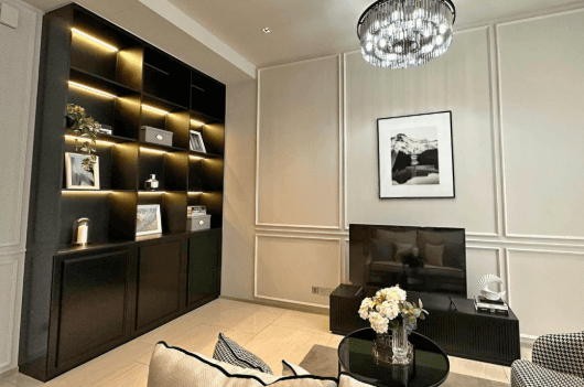 Ashton Silom, living room published with the listing