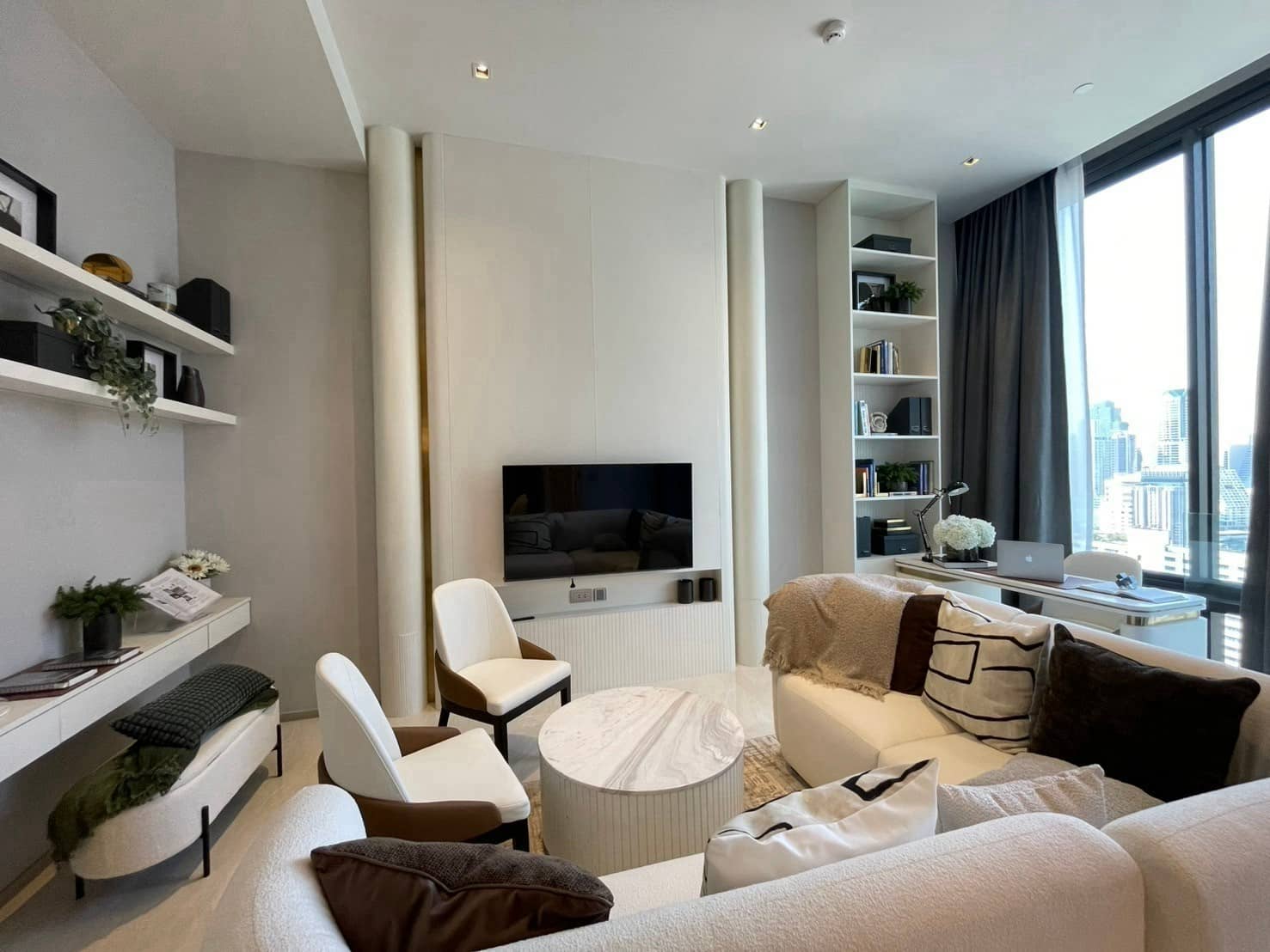 Ashton Silom, living room published with the listing