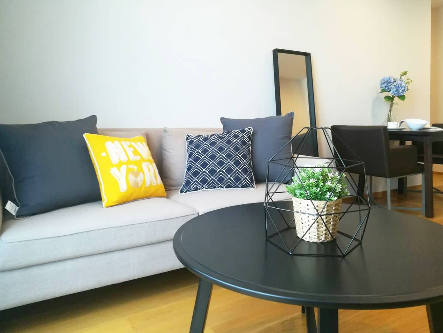 Noble Revo Silom, living room published on the PropertyScout card