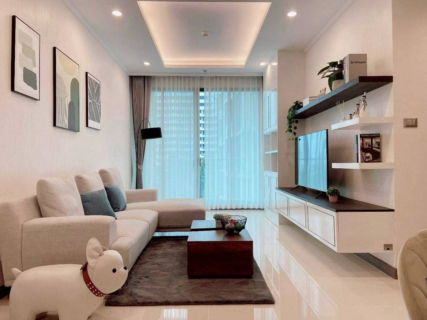 Supalai Oriental Sukhumvit 39, living room published on the PropertyScout card