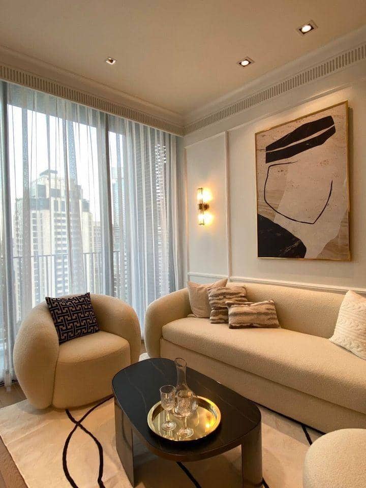28 Chidlom, living room published on the PropertyScout card