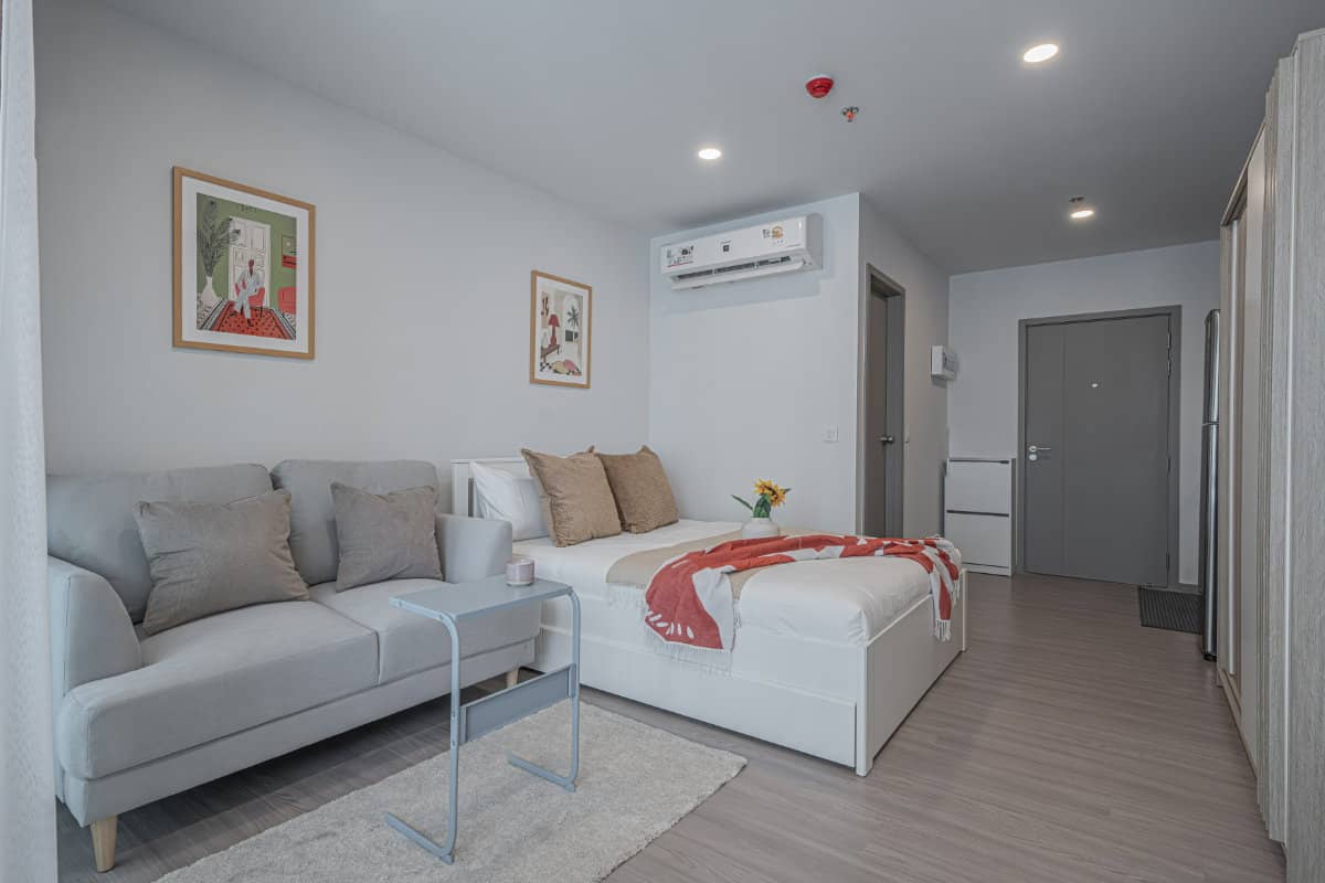 Aspire Sukhumvit-Rama 4, bedroom published on the PropertyScout card